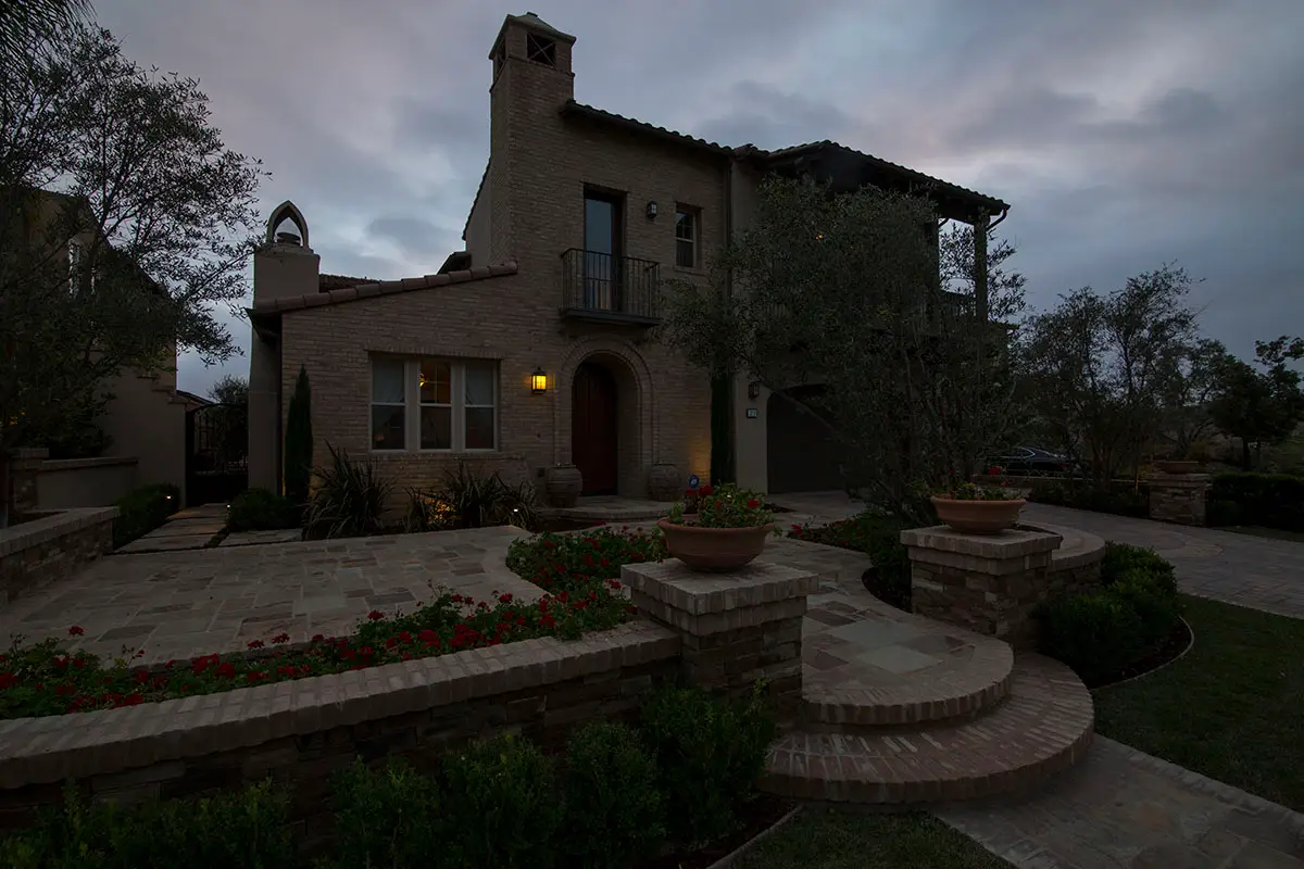 Low-light, unedited photo